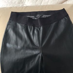 Ann Taylor faux leather leggings - worn once